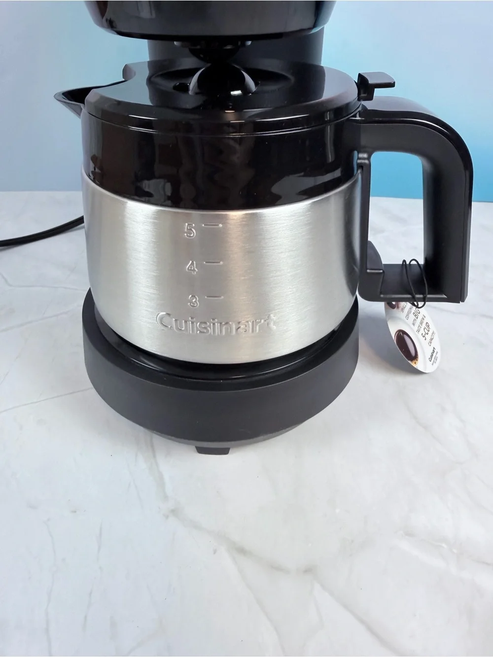 Cuisinart Black & Stainless Steel Single-Serve Coffee Brewer